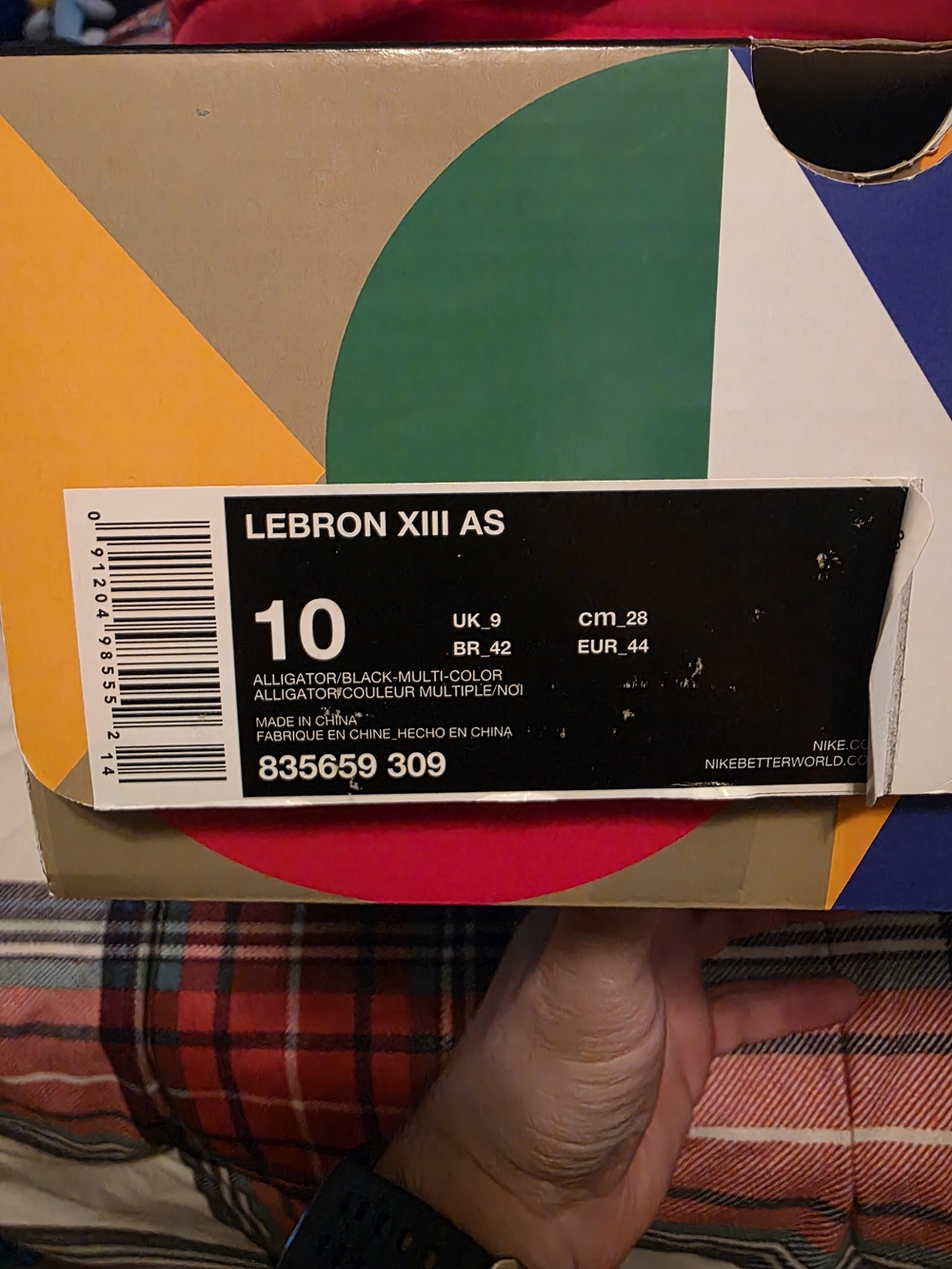 Nike LeBron XIII AS Men’s Jeans - Black Multi Accent